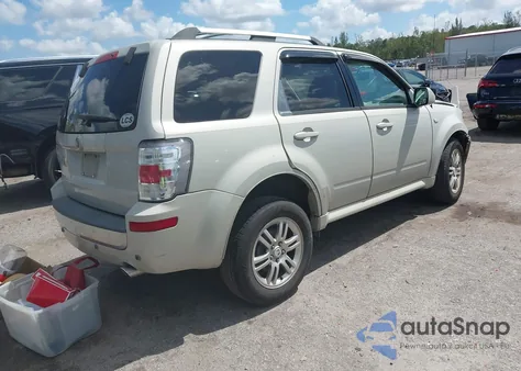 2009 Mercury Mariner Premier V6 z USA, uszkodzony, nr VIN 4M2CU87G09KJ26468